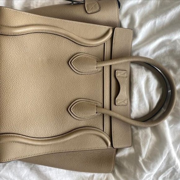 CELINE Authentic Micro Luggage in Dune - Picture 2 of 6